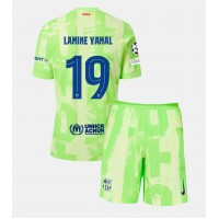 Barcelona Lamine Yamal #19 Fußballbekleidung 3rd trikot Kinder 2024-25 Kurzarm (+ kurze hosen)